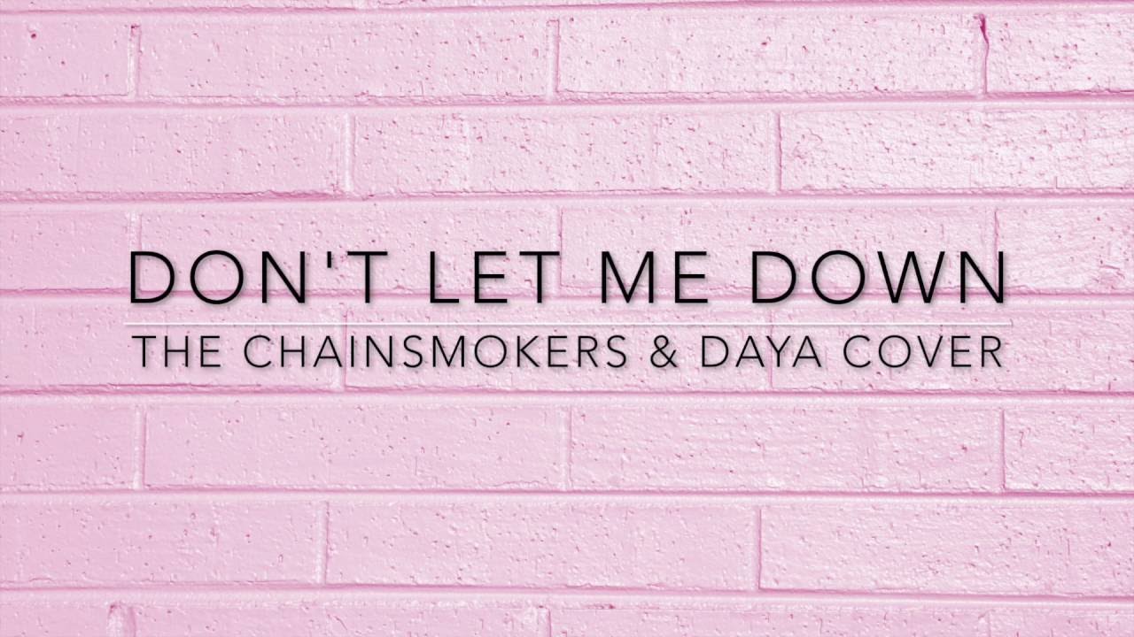 DON'T LET ME DOWN | THE CHAINSMOKERS COVER BY CAT RIAN