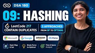 Details DSA in Tamil #9 – LeetCode 217: Contains Duplicate | 3 Approaches in Java & Python | Interviews  Guide