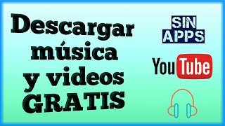 Cómo DESCARGAR MÚSICA a cualquier celular [FÁCIL y Sin Apps] screenshot 5
