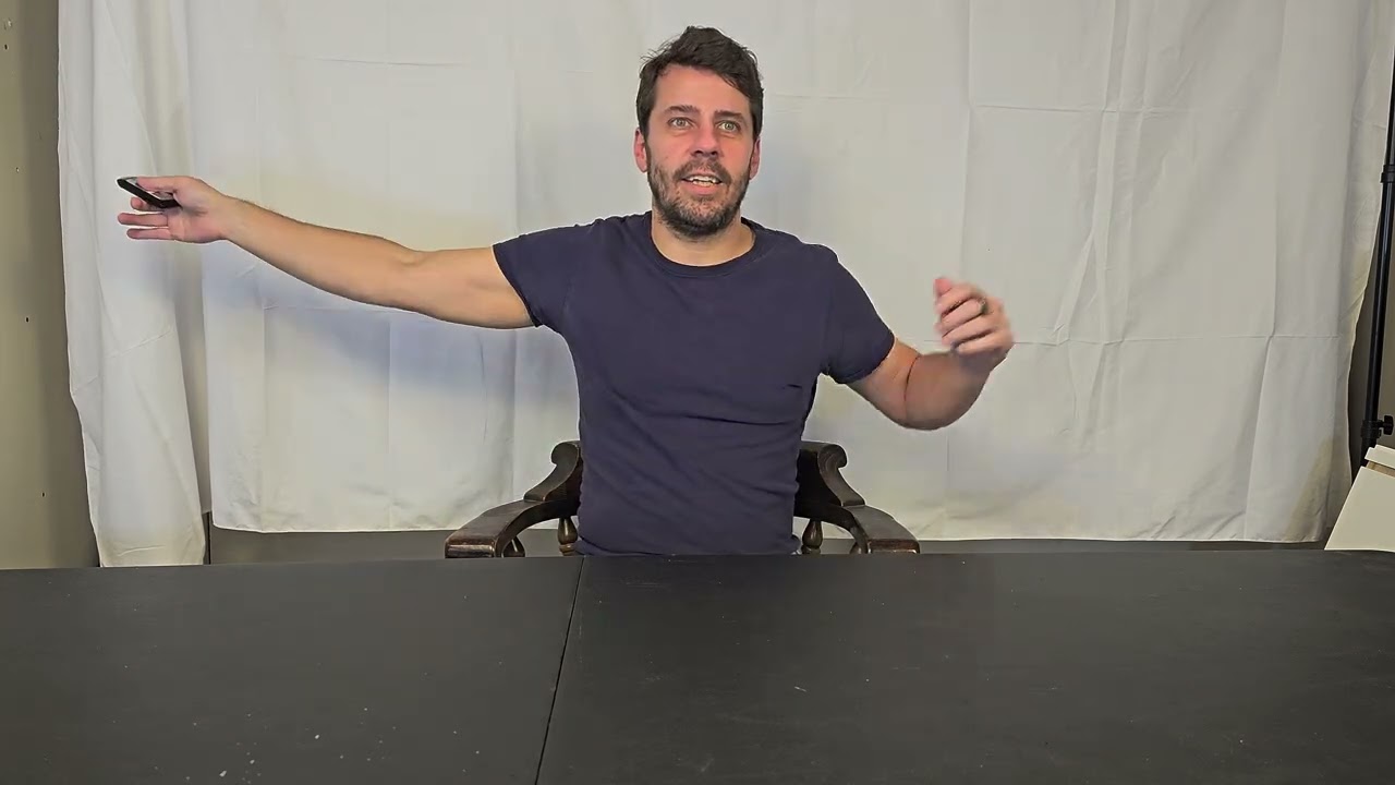 Goofing off in my studio space @JohnCovey-s3n