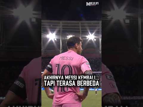 Messi Kembali Bermain Setelah Kehilangan Ayahnya… Momen Ini Bikin Merinding ❤️ #messi