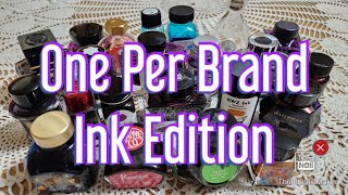 You Can Only Keep One Per Brand - #oneinkperbrand tag @ChrisSaenz13