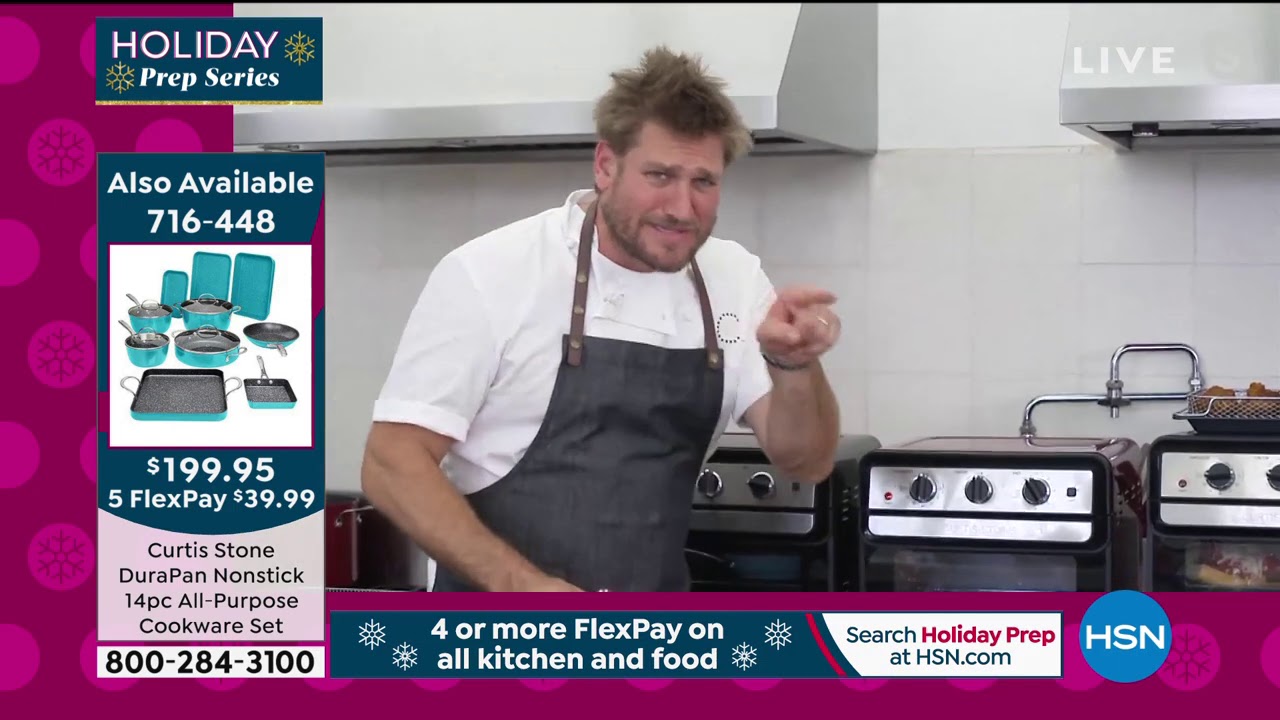 Curtis Stone DuraElectric 1700Watt 22L Air Fryer Oven w/... YouTube