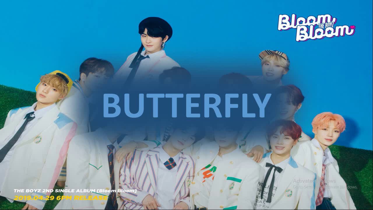 Butterfly The Boyz Lyrics YouTube