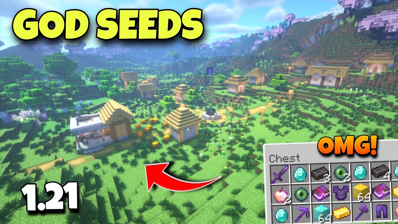 🔥(GOD SEEDS) For Minecraft 1.21 Java Edition | Seed Minecraft 1.21 | Minecraft Seeds