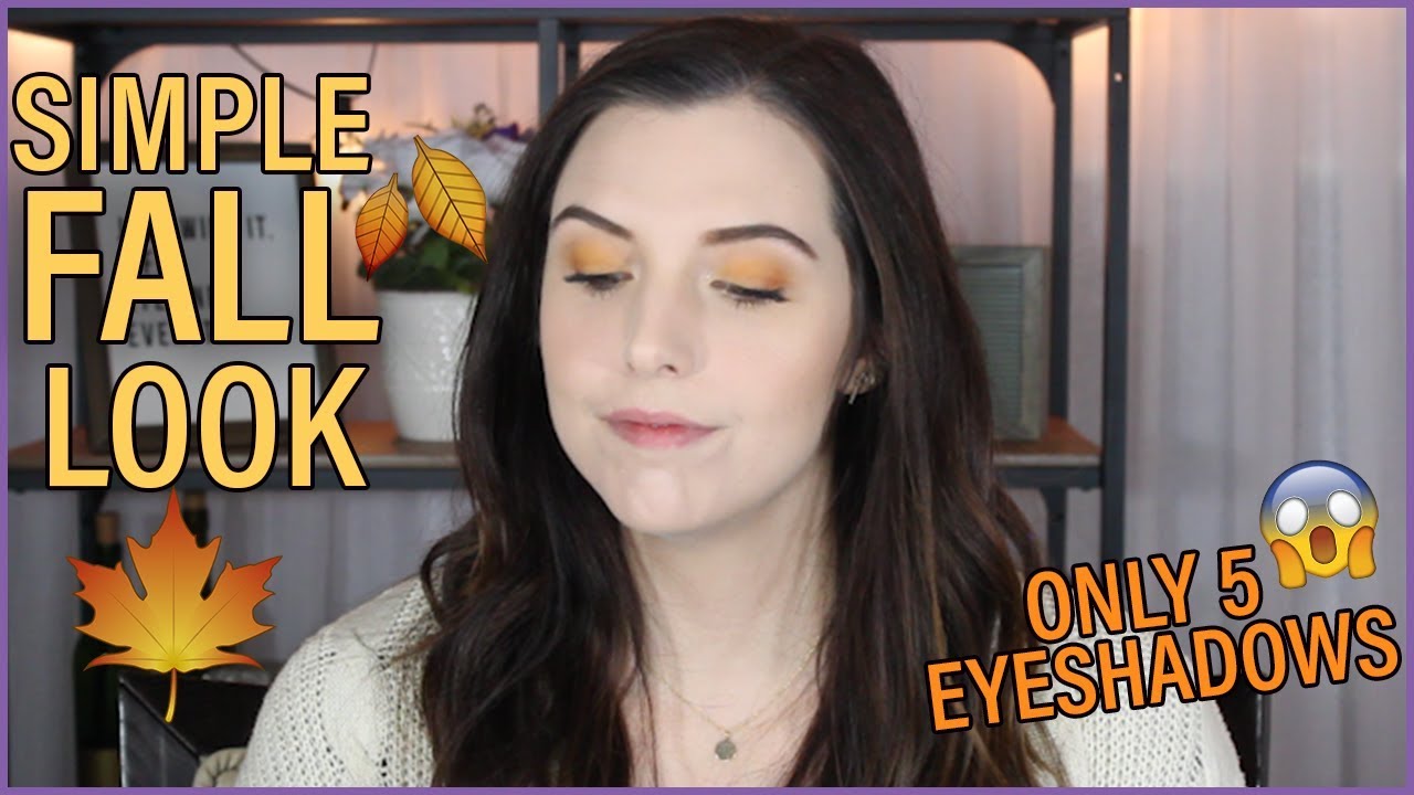 Simple FALL Look for Beginners | Tutorial
