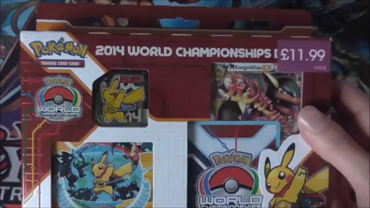Pokemon World Championship 2014 Crazy Punch Deck Opening