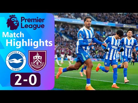 ملخص مباراة برايتون وبيرنلي 2 0 الدوري الإنجليزي الممتاز 2025 بيرنلي برايتون