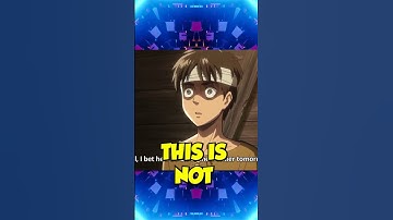Was Eren Being A Titan REVEALED Early?