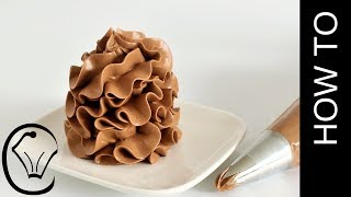 Chocolate Condensed Milk Buttercream Frosting No-Grit No Icing Sugar Birthday Cake
