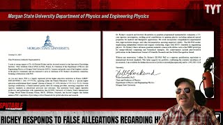 Rashad Richey Presents Letter to Prove His Physics PhD: Too Bad for Him, We Read It