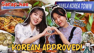 BEST  KOREAN  RESTAURANTS IN MALATE! | SARAPHAE Ep. 1 (feat. Sandra Jung)
