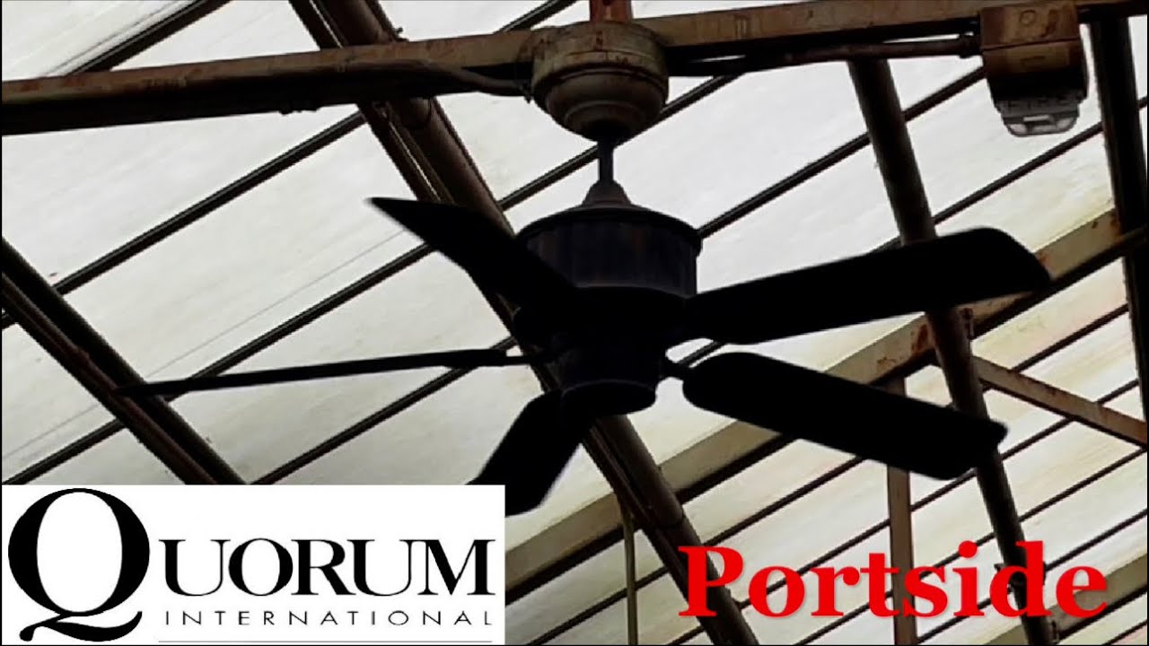 52” Quorum Portside ceiling fans