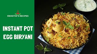 Instant Pot Egg Biryani Recipe