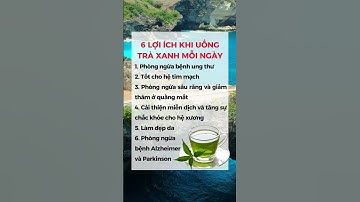 6 LỢI ÍCH KHI UỐNG TRÀ XANH MỖI NGÀY #dsdaiminh #health #shorts #eatclean