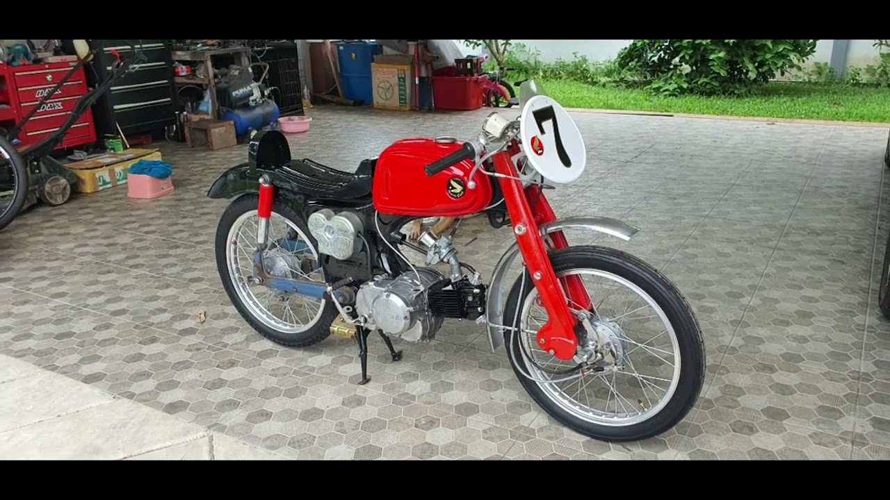 Honda C200 1964 vintage racing project