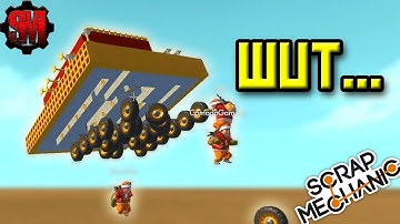 DESTRUCTION RACE! - Scrap Mechanic Multiplayer Monday Ep18