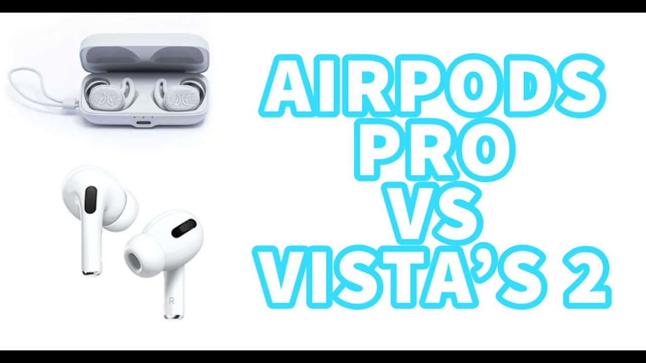 for eksempel skildpadde let Apple AirPods Pro vs Jaybird Vista's 2 - Sound Quality and Features -  YouTube