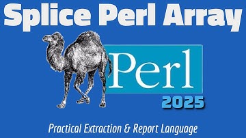 Delete Array Elements Using Perl Splice Method – Quick Tutorial 2025