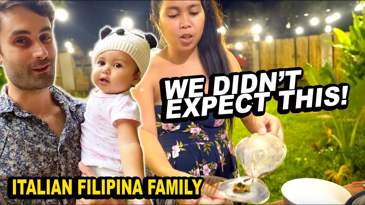 WE GOT VERIFIED  COOKING GIANT CLAMS  ITALIAN FILIPINA FAMILY