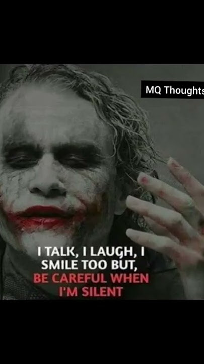 Joker Quotes| Status Video for Whatsapp