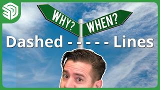 Why and When of Dashed Lines