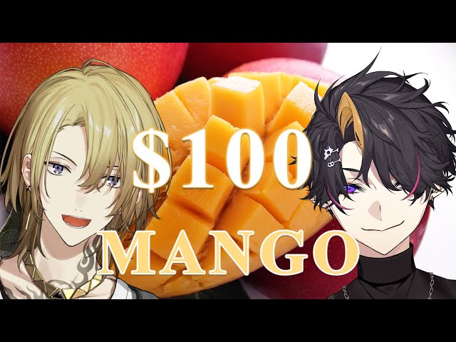 【OFFCOLLAB w/ @ShuYamino 】＄5 MANGO VS ＄100 MANGO REAL【NIJISANJI EN | Luca Kaneshiro】のサムネイル