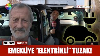 Emekliye ''elektrikli'' tuzak!