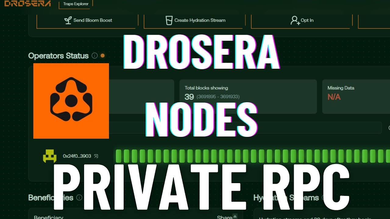 JANGAN TELAT, CEPAT JALANKAN DROSERA NODES PAKAI PRIVATE RPC!! - YouTube