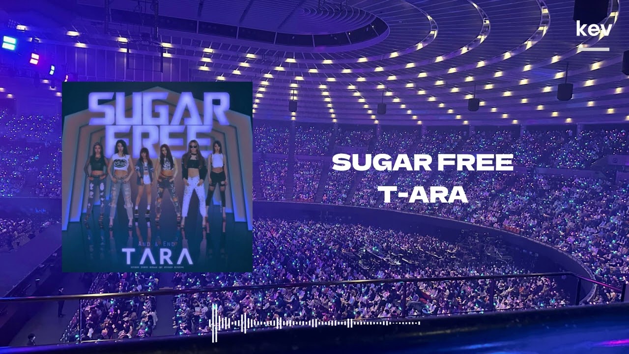 T-ARA 'Sugar Free' but you are in an Empty Arena 🎶