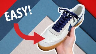 How to Lace Your Shoes the RIGHT Way -  2 Simple Sneaker Methods