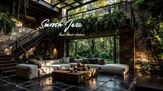 Smooth Jazz At Quiet Forest Garden Lounge | Soft Jazz Music With Green Views For Daily Unwind Tim... screenshot 5