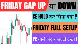 Nifty Report For Tomorrow and Banknifty News For 7 August Friday Market Analysis