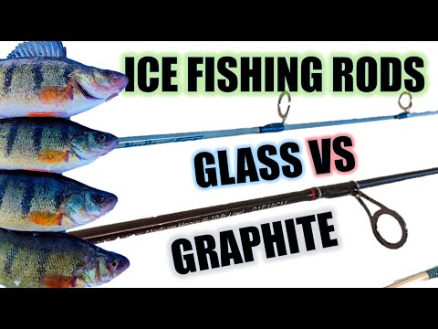 Glass vs Graphite: Choosing the Right Ice Fishing Rod 