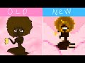 Redrawing 3 of my old art works!