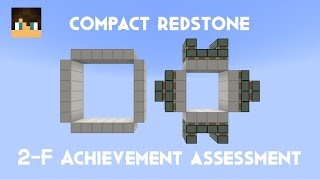 Compact Redstone: 2-F Achievement Assessment