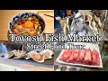 Latest Travel Spot in Tokyo, Senkyaku Banrai! Street food tour in Toyosu Fish Market!!