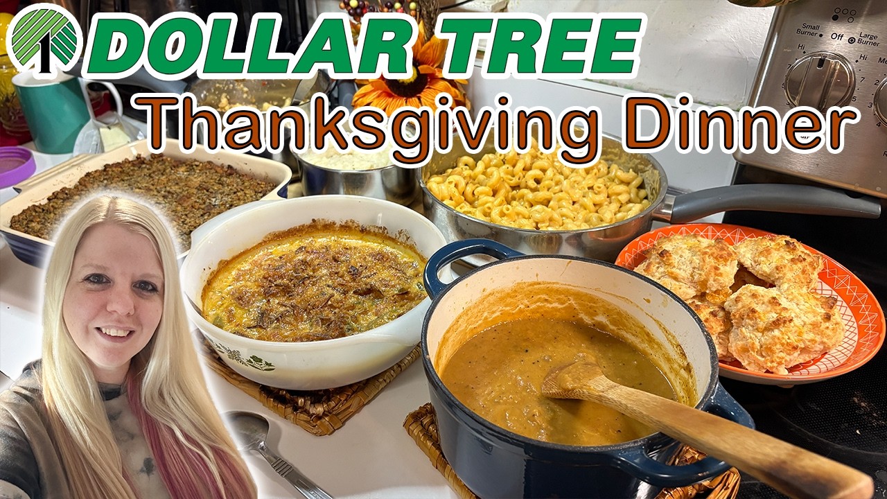 A Thanksgiving Feast From the Dollar Tree