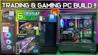 BUILD FROM RAJASHTHAN | INTEL I7 14700K TRADING &amp; GAMING PC BUILD | PC SETUP INDIA