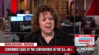 Health policy analyst Laurie Garrett discusses coronavirus risk in U.S.