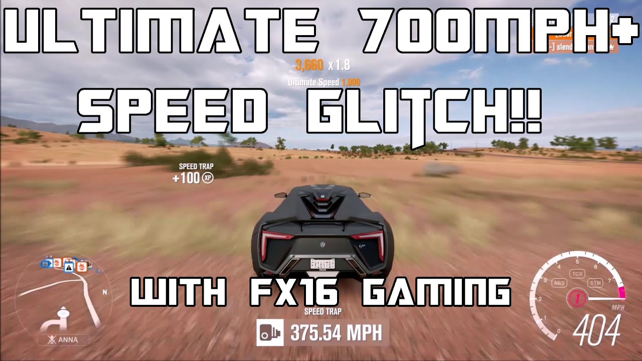 ULTIMATE Forza Horizon 3 650MPH+ SPEED GLITCH (New 2017)!!