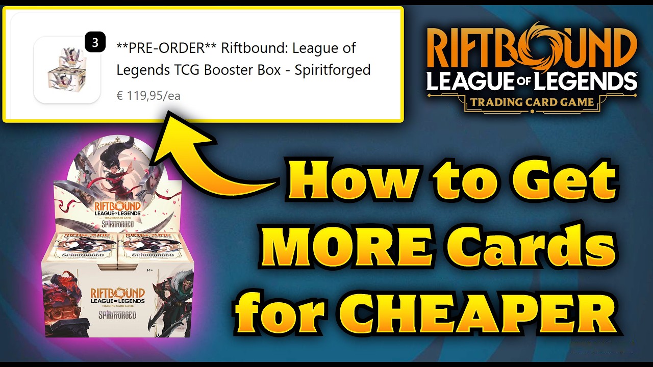 riftbound tcg: league of legends booster box Riftbound Unleashed Booster Box Case (6 Boxes) | League of Legends TCG main image 1