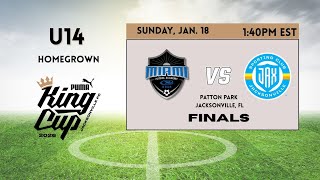 U14 MLS Next HG | Miami Futbol Academy Rush | Puma King Cup Finals
