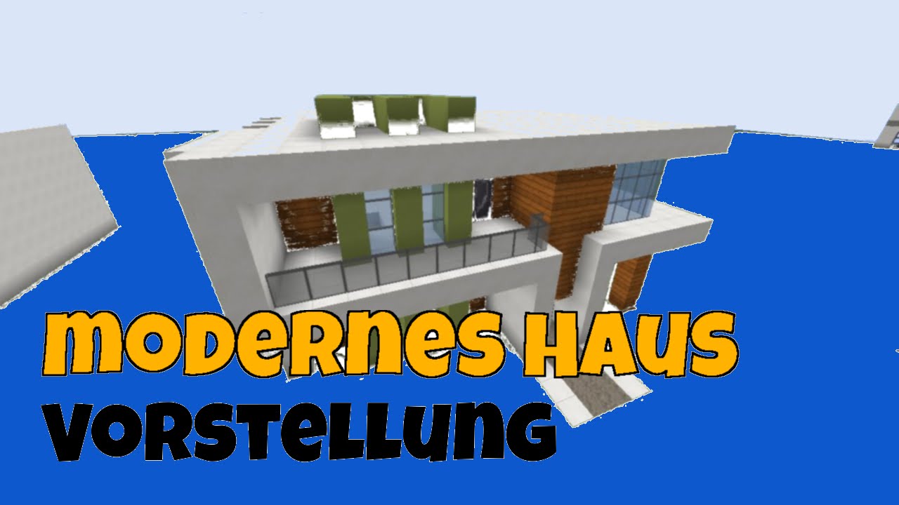 Minecraft modernes Haus klein braun/weià bauen - utorial ... ^ Minecraft modernes Haus klein braun/weià bauen - utorial ...