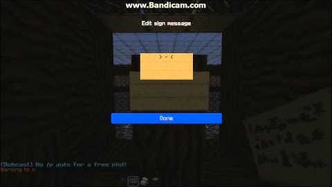 How to create floating signs in minecraft With Worldedit