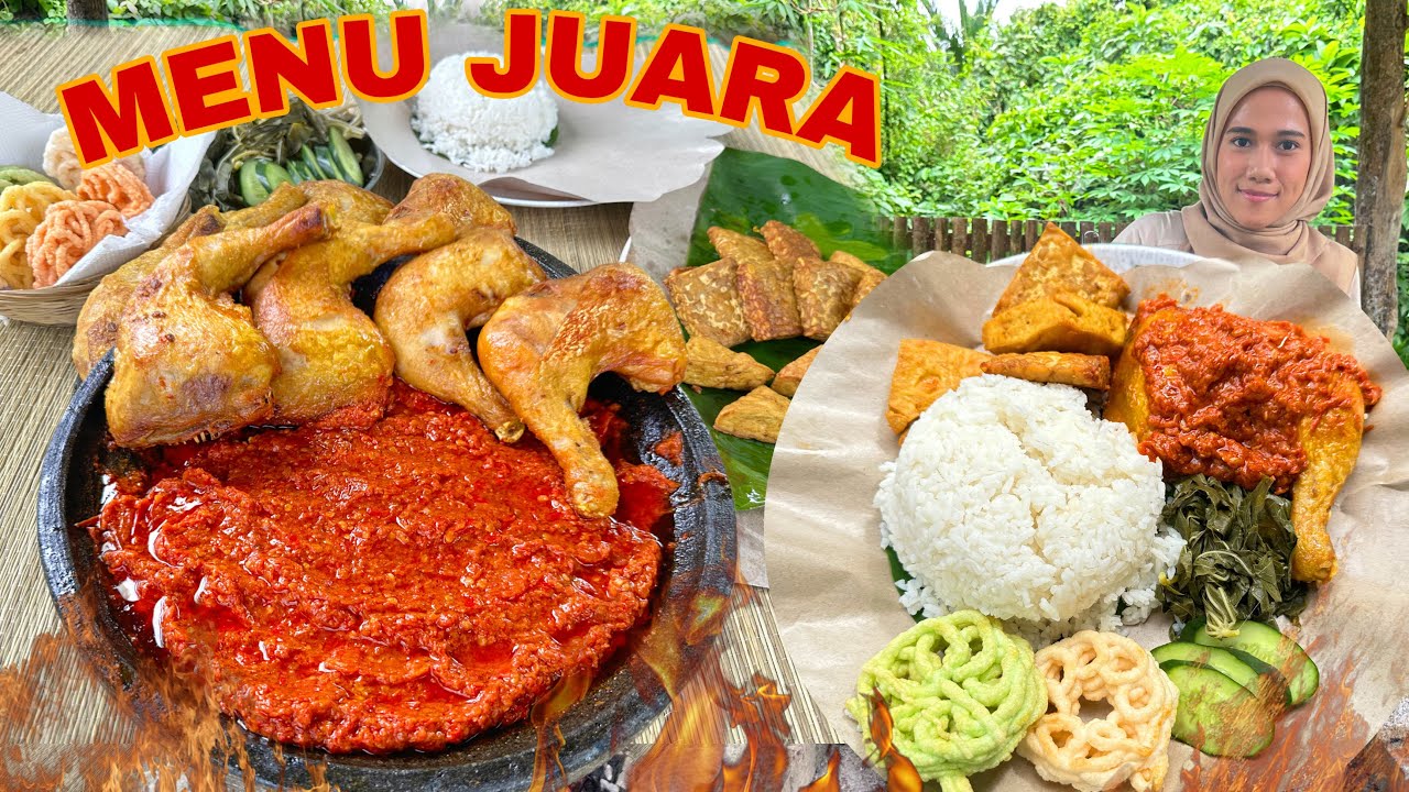 SAMBAL PECEL AYAM | Peminat PEDAS wajib Cuba 💯‼️