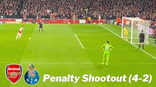 Full Arsenal vs Porto Penalty Shootout 4-2