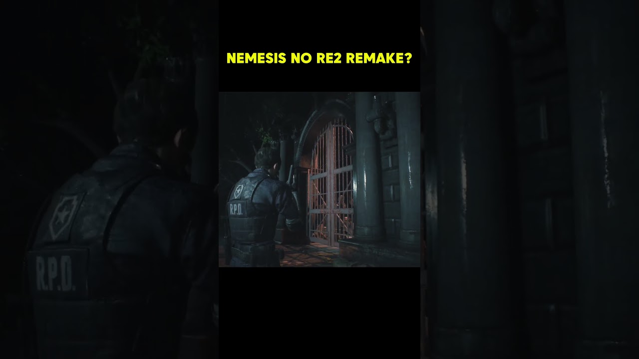Leon Escuta Nemesis Gritar Stars - Resident Evil 2 Remake
