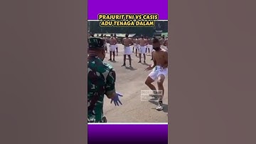 ADU KUAT TENAGA DALAM #shortvideo #komando #bravotni #trending