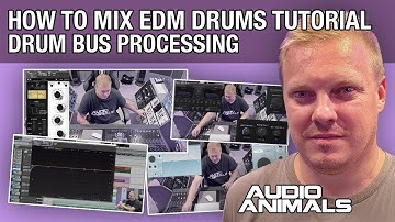 How To Mix EDM Drums Tutorial - Drum Bus Processing Part 6 Preview